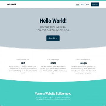 Default Website Template