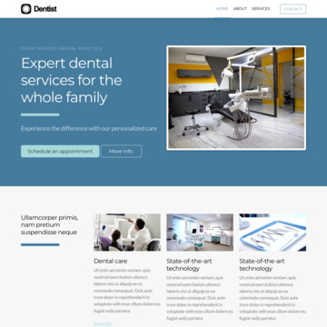 Dentist Website Template (6)