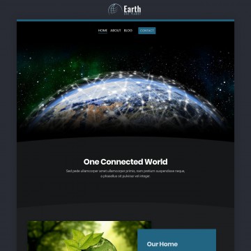 Earth Website Template