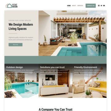 Homedecor Website Template