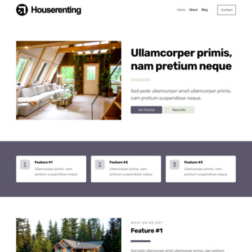 House Renting Website Template (2)