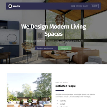 Interior Design Website Template (1)
