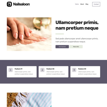 Nail Saloon Website Template (5)
