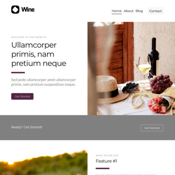 Wine Website Template (3)